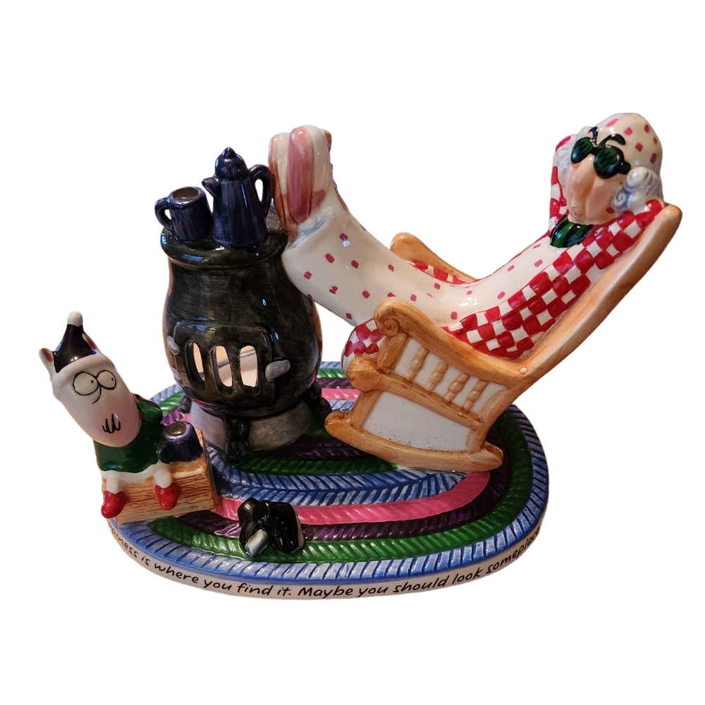 Vintage Hallmark Shoebox Maxine Candle Holder